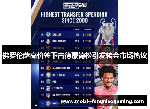 佛罗伦萨高价签下古德蒙德松引发转会市场热议